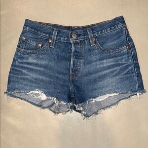 Levi's Denim Blue Women's Shorts